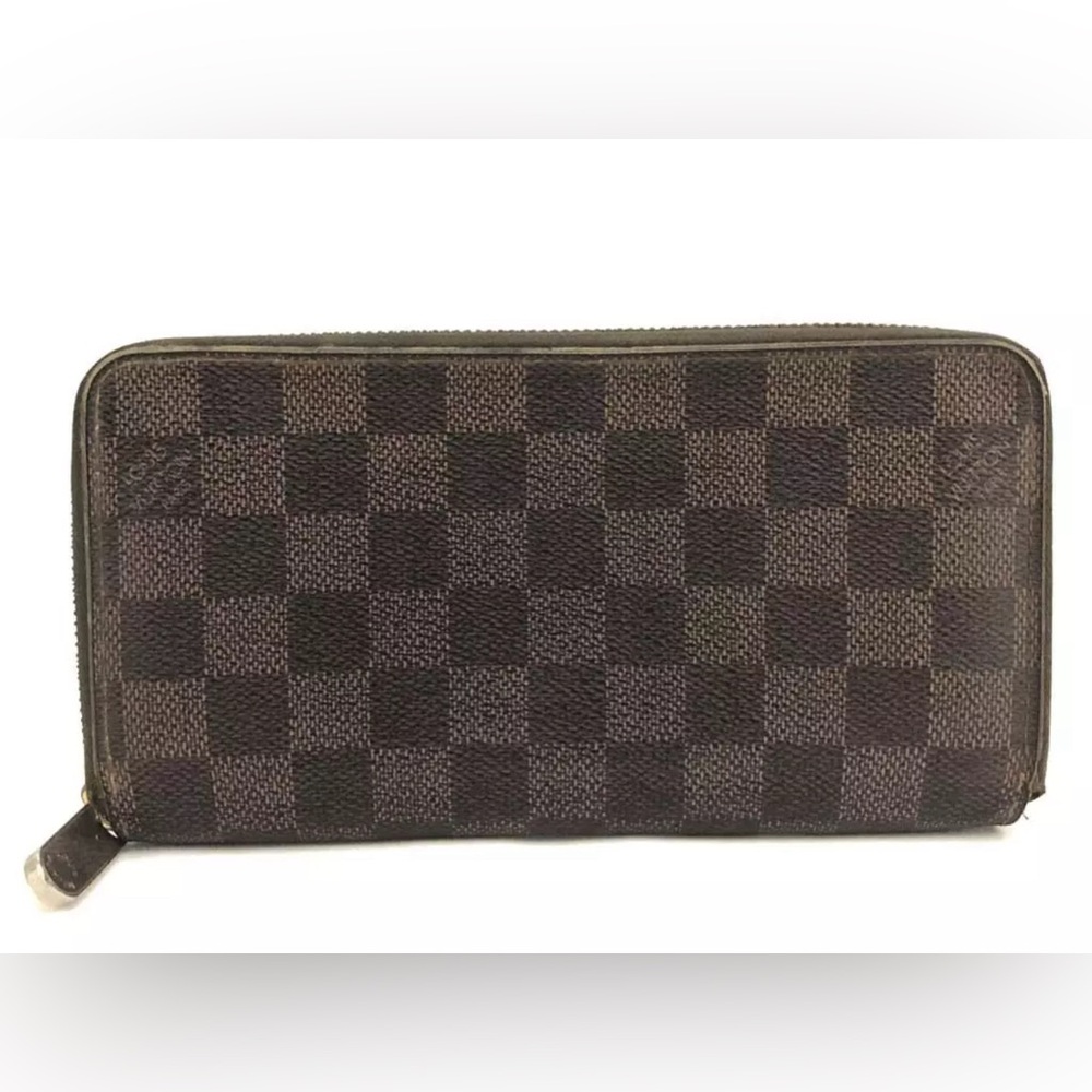 LV Damier Zippy Zip Around Long Wallet, Louis Vuitton